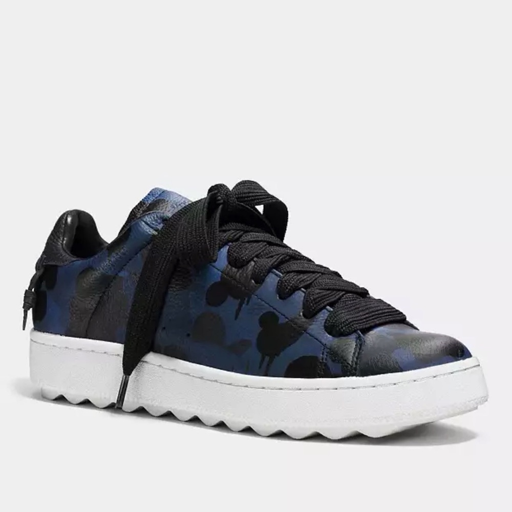 Coach C101 Low Top Sneaker
With Camo Print